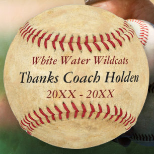 Personalised Baseball Coach Thank You Gifts