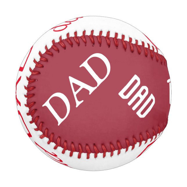 Personalised Baseball/DAD Baseball (Back Right)