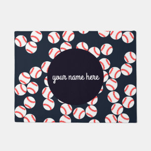 Personalised Baseball Door Mat