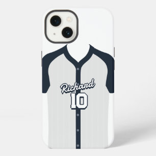 Personalised Baseball Fan Jersey Name and Number G iPhone 13 Case