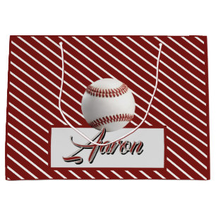 Personalised Baseball Large Gift Bag