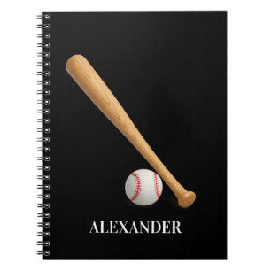 Personalised Baseball Notebook Design for kids