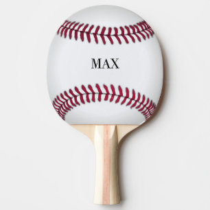 Personalised Baseball Ping Pong Paddle