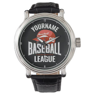Personalised Baseball Player NAME Team Champ Club Watch