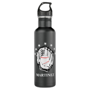 Personalised Baseball Themed Sports 710 Ml Water Bottle