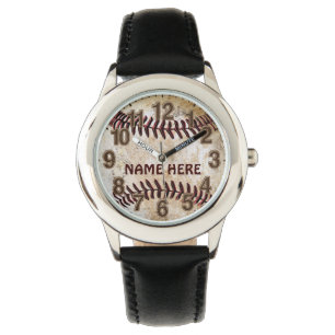 Personalised Baseball Watches for Kids