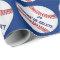 Personalised Baseball Wrapping Paper YOUR TEXT