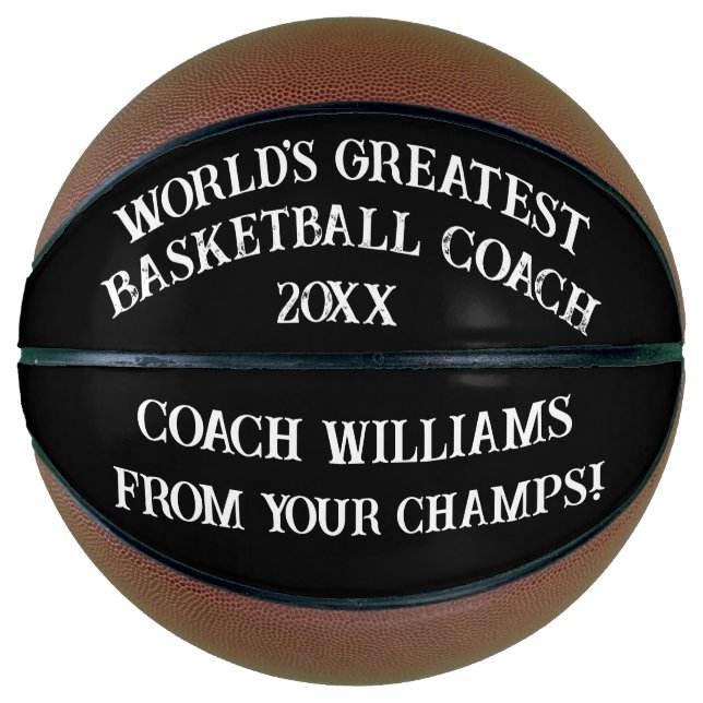 Personalised Basketball (Front)