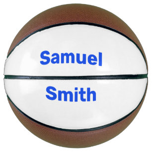 Personalised basketball