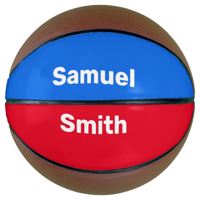 Personalised basketball (Front)