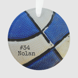 Personalised Basketball Acrylic Ornament