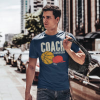 Personalised Basketball Coach Add Name