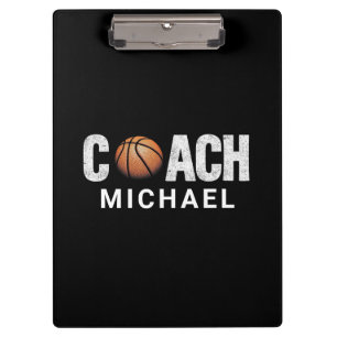 Personalised Basketball Coach Clipboard