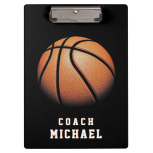 Personalised Basketball Coach Clipboard