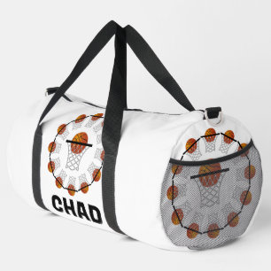 Personalised Basketball Duffle Bag