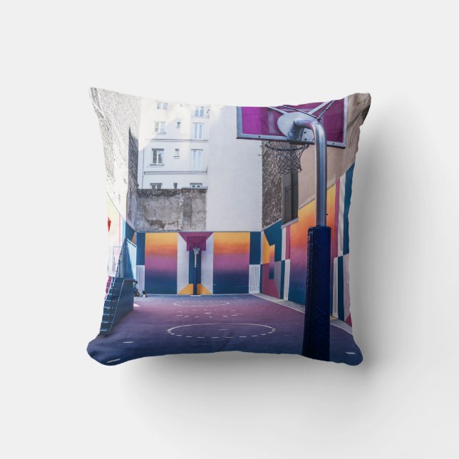 personalised basketball gifts cushion (Front)