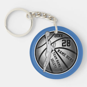 Personalised Basketball Gifts for Players Key Ring
