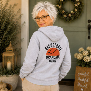Personalised Basketball Grandma Sweatshirt Hoodie