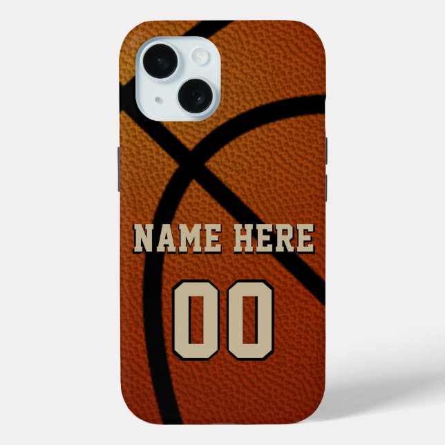 Personalised Basketball iPhone Cases, Many Choices Case-Mate iPhone Case (Back)