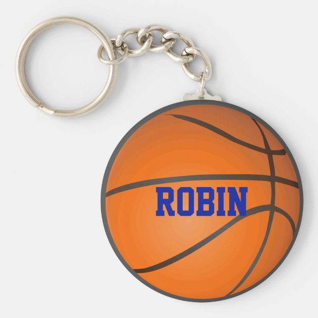 Personalised Basketball Keychain (Front)
