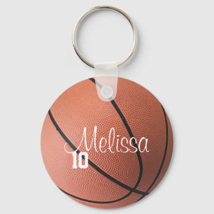 Personalised Basketball Keychain