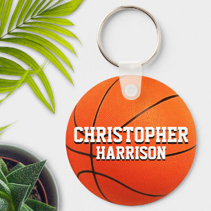 Personalised Basketball Keychain