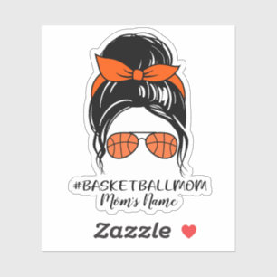 Personalised Basketball Mum Sticker