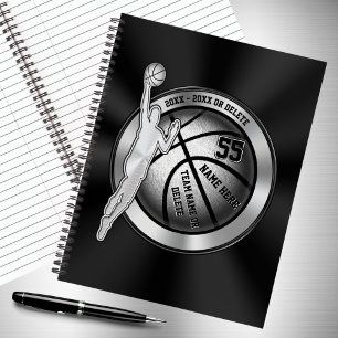 Personalised, Basketball Notebook for Guys