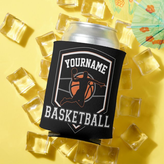 Personalised Basketball Player NAME Slam Dunk Team Can Cooler (In Situ Summer)