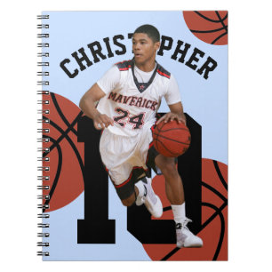 Personalised Basketball Player Notebook