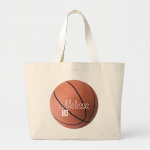Personalised Basketball Tote Bag