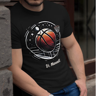 Personalised basketball unisex T-Shirt