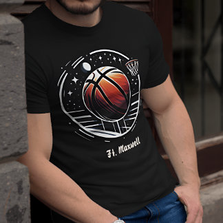 Personalised basketball unisex T-Shirt