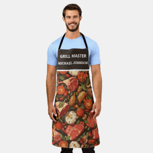 Personalised BBQ Grill Master Apron
