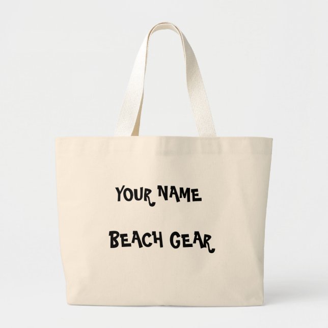 Personalised Beach Bag (Front)