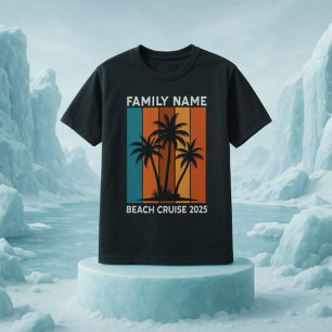Personalised Beach Family Reunion Cruise T-Shirt