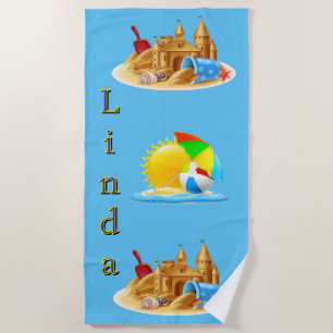 Personalised Beach Fun Towel