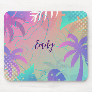 Personalised beach Mousepad