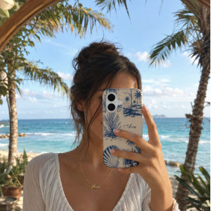 Personalised Beach Seashell iPhone 16 Case