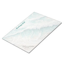 Personalised Beach Themed Note Pad