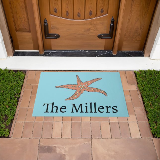 Personalised Beachy  doormat (Outdoor)
