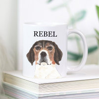 Personalised Beagle Beverage Coaster