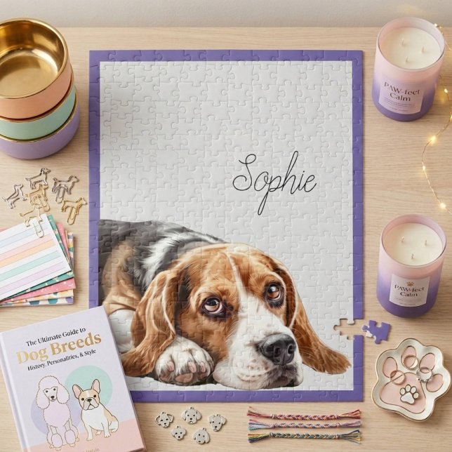 Personalised Beagle Jigsaw Puzzle (Creator Uploaded)