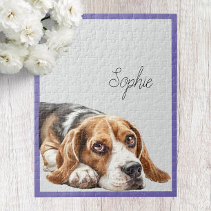 Personalised Beagle Jigsaw Puzzle