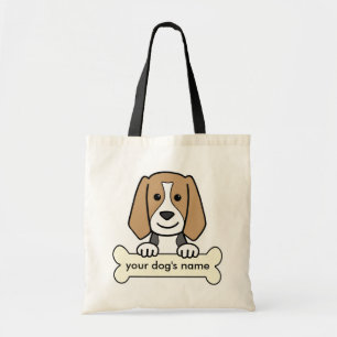 Personalised Beagle Tote Bag
