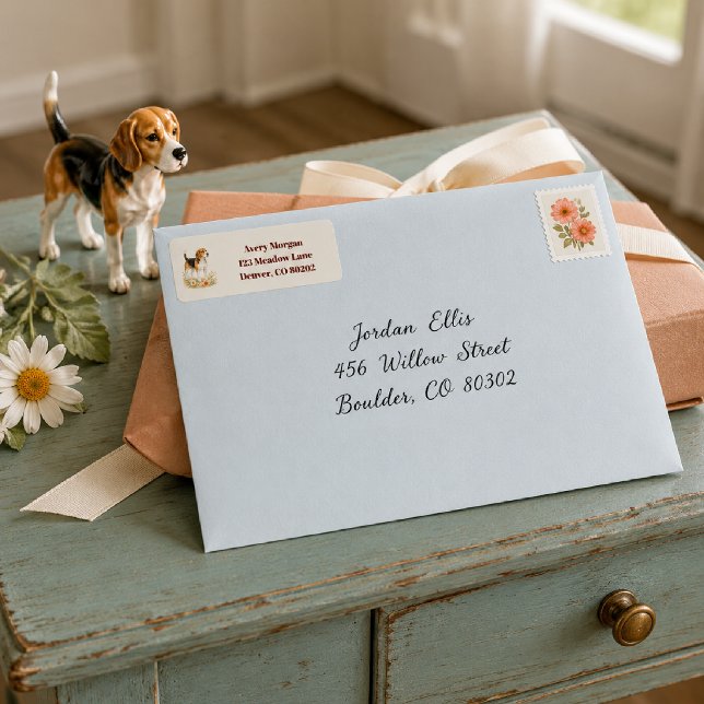 Personalised Beagle Wildflower  (Creator Uploaded)