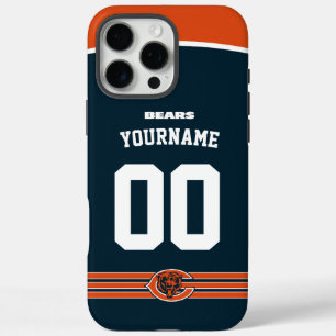 Personalised Bears Jersey American Football iPhone 16 Pro Max Case