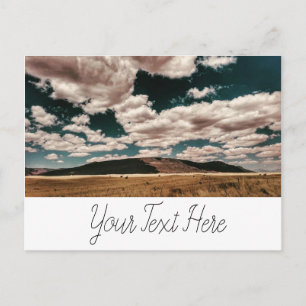 Personalised Beautiful Landscape Mountain Postcard