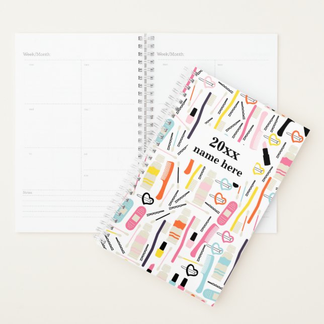 Personalised Beauty School Planner (Display)