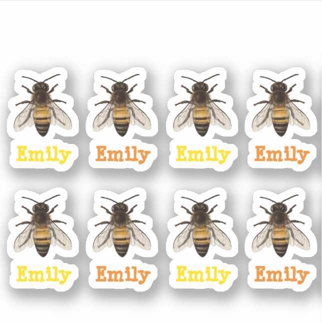 personalised bee (Front)